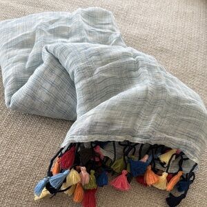 Multicolor Tassel wrap /sarong